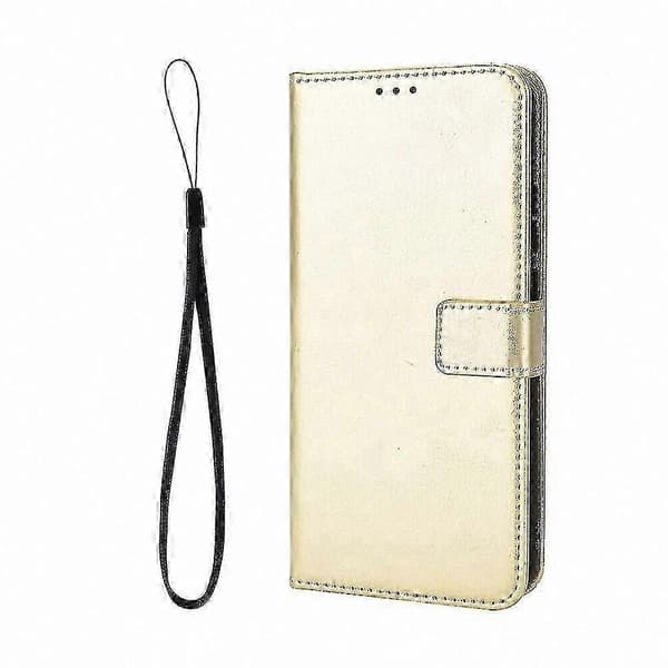 Robust pung-etui med kortpladser, stødsikkert PU-læder flip-cover og støttefod til Oukitel WP6 A3