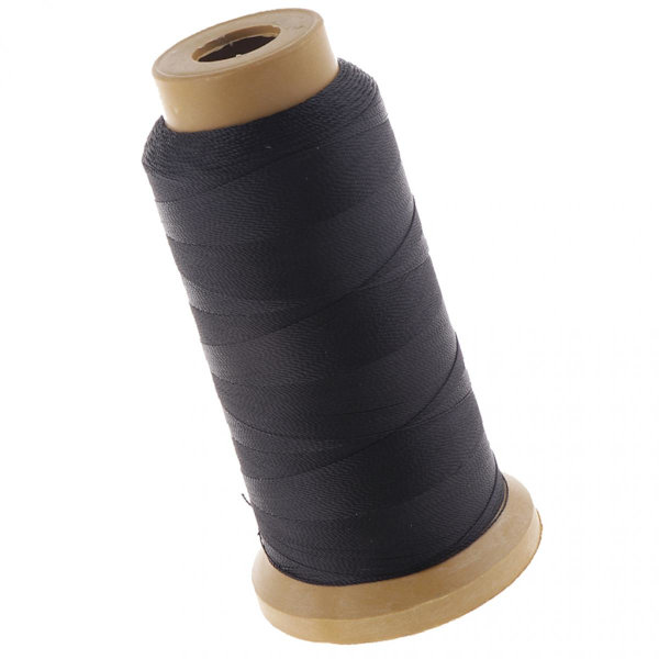 210d Polyester Allround Sytråd för Sömnadstillbehör 1 Rulle Svart