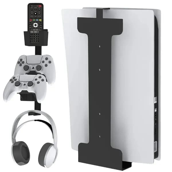 [RM]PS5 Game Console Universal Wall Mount Console Holder Game Controller Headphone PS5 Console Holder Headphone Grip Mount
