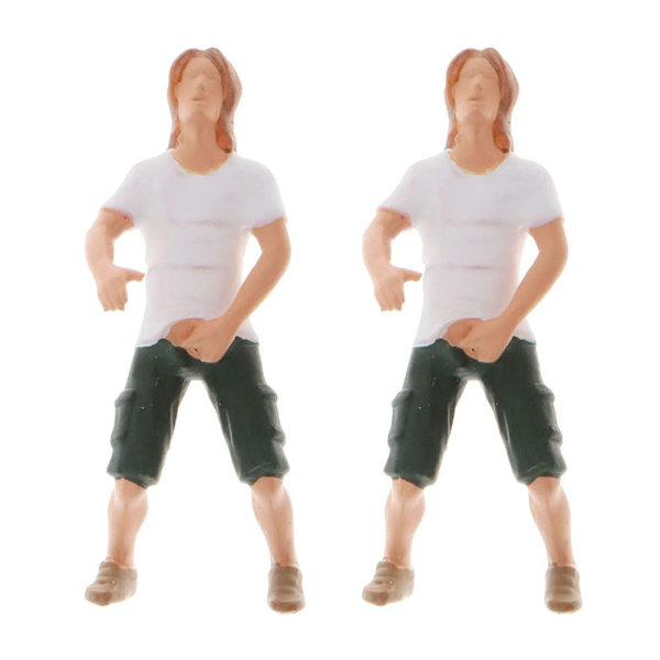 St 1:64 Mansfigurer Diorama Miniatyrscen Personer Layout S Skala