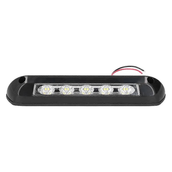 Universell vattentät LED-ljusramp för husbilsveranda 10 pärlor 12V/24V Utomhusmarkisbelysning Husbil