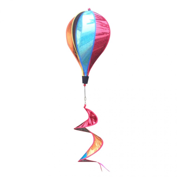 Wind Spinner Drakar Luftballong Vindballonger Randig trädgårdsdekoration