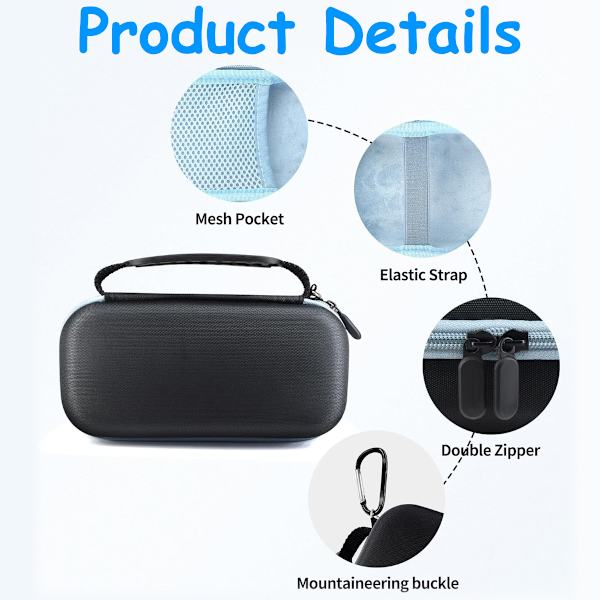 [RM]Fits Bose SoundLink Flex Bluetooth audio protective case storage bag portable storage box blue