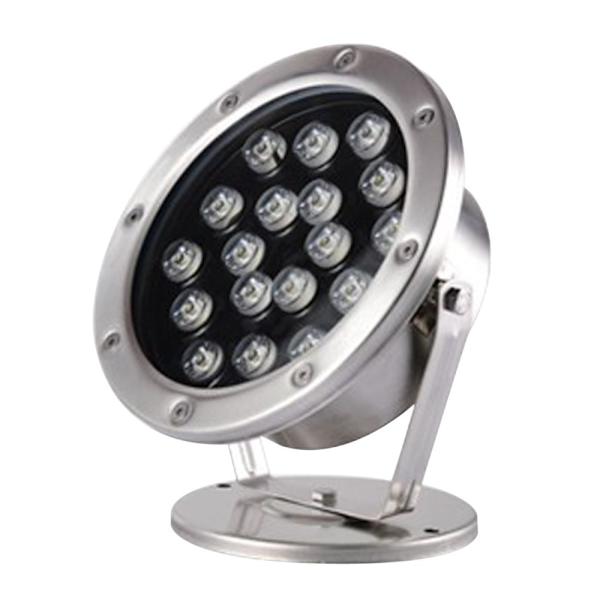 18W LED Flood Light Utomhus Undervattens Spot Dammlampa RGB