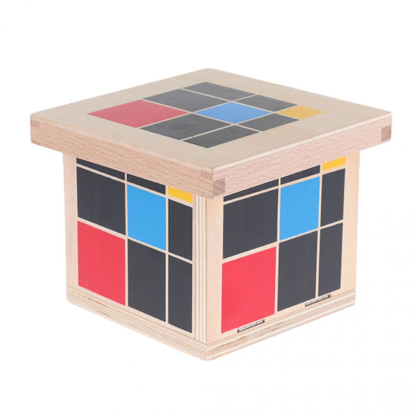 Konstruktionsleksaker Pedagogiskt Spel Barn Montessori Utrustning Matematikövning