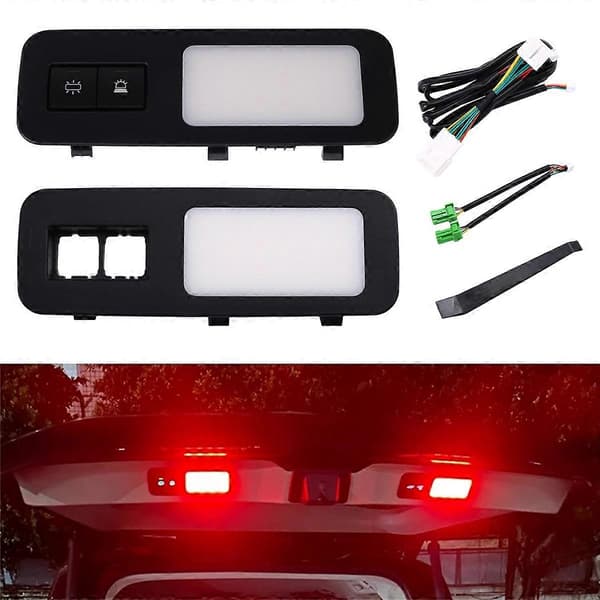 Bil bakluke lys bagasjeromslampe campinglampe for LC250 Prado 2024+ tilbehør