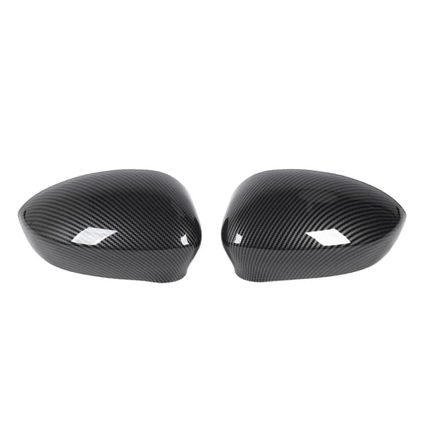 [RM]Fiat 500 2007 2020 Carbon Fiber Side Mirror Cover Left Right Replacement