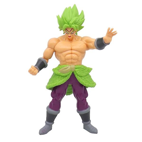 18 cm Son Goku Super Saiyan Figur Anime Dragon Ball Goku DBZ Action Figur Modell Presenter Samlarfigurer för barn