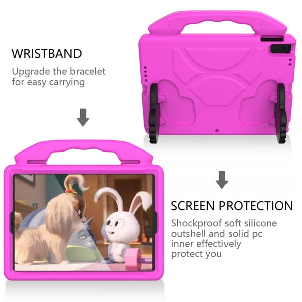 iPad 10.2 2019/2020/2021, Air 10.5, Pro 11 2018 Barnetui Rosa Rosa pink