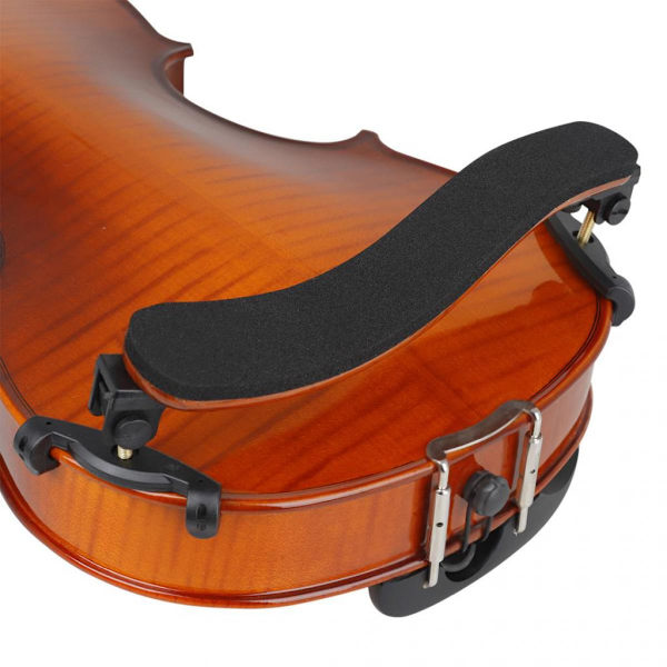 Violin Axelstöd Plast Axelkudde Fällbara Fötter för 3/4 4/4 Violin