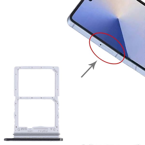 Udskiftnings-SIM-bakke til Samsung Galaxy Z Flip7 SM-F751B Dual Nano SIM-holder