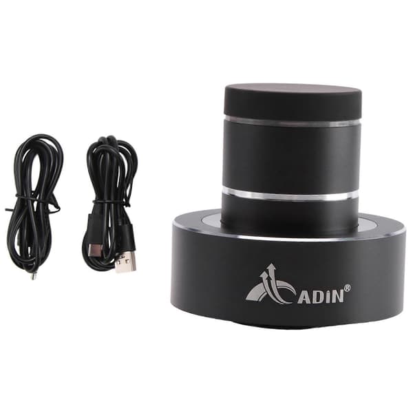 Adin 26W Vibrationshögtalare Bluetooth Bas Bärbara Högtalare Trådlös Resonans Press Stereo Subwoofer Black