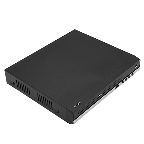 [RM]Mini DVD Player 1080P Support AV Output Remote Control HD Multimedia Interface DVD CD Player with USB Port 110‑240V EU Plug 0.5