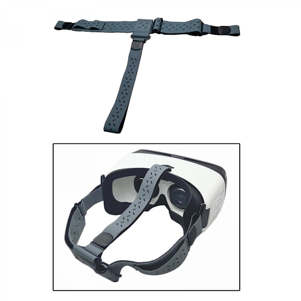 För DJI FPV Goggles Flygglasögon V2 Justerbart Komfort Huvudband A Grå