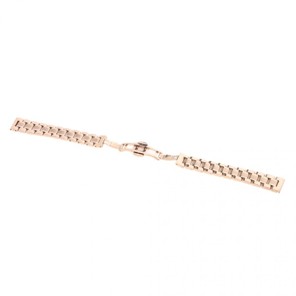 Ersättningsarmband i rostfritt stål roséguld metallarmband 14mm