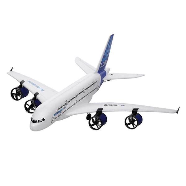 [RM]A380 RC flygplansmodell, B747 fastvinge, 3ch 2.4G fjärrkontrollflygplan, RTF-leksak
