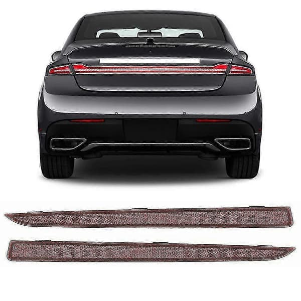 Reflekterande stötfångarlistskyddssats för Lincoln MKZ 2013 2017 vänster höger sida DP5Z15A448B
