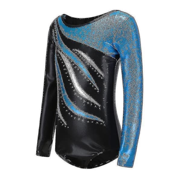 [RM]Girls Gymnastics Leotards V Z 165 165 Rose red