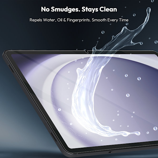 3-Pack Samsung Galaxy Tab A9 Plus Screen Protector - Tempered Glass 9H - Super Quality 3D[RM]
