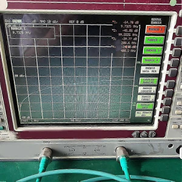 10W DC-500MHz Manuel RF Antennekontakt til SDR Transceivere, Bærbar Radio Black