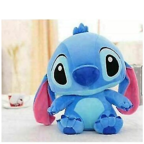 Lilo & Stitch Leroy Angel Plysch mjuka leksaker Teddy Doll Gosedjur Barngåva Blue35cm