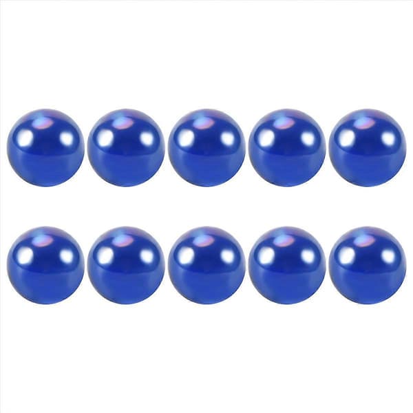10 st kulor 16 mm glaskulor Knicker glaskulor dekoration Dark Blue