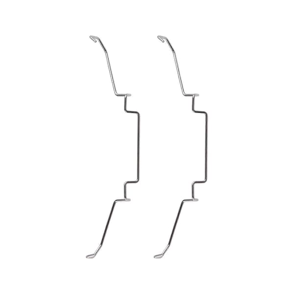 8cm/9cm/12cm 1Par Vifte Spenne Varmerør Vifte Klips Spenner Elastisk Stål CPU Vifte Krok Brakett 1 Par 9CM Down hook 9CM
