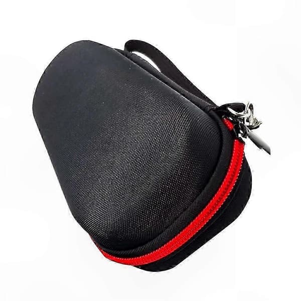Rejseopbevaringstaske til elektrisk trimmer og barbermaskine Red 17.5X7X7CM