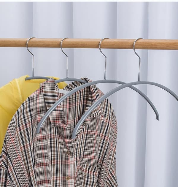 [RM]20 Extended Clothes Racks Without Tracking, Clothes Hanger Wet & Dry Simple Drying Clothes Props - Light Gray
