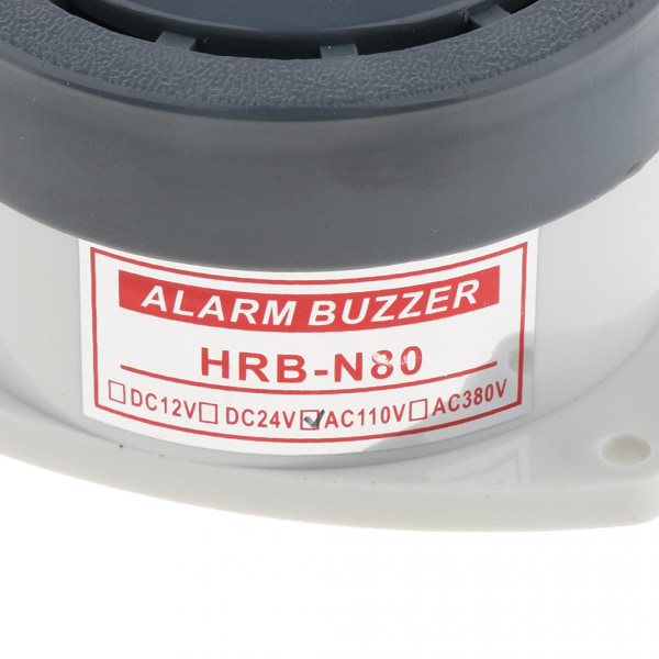 HRB-N80-110V Universal Active Buzzer Speaker Summer Alarm