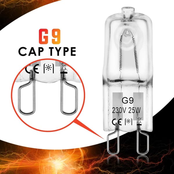 [RM]G4 halogenpærer 10W 12V - Varmhvit - 20-pakning 25w 25w 20pcs