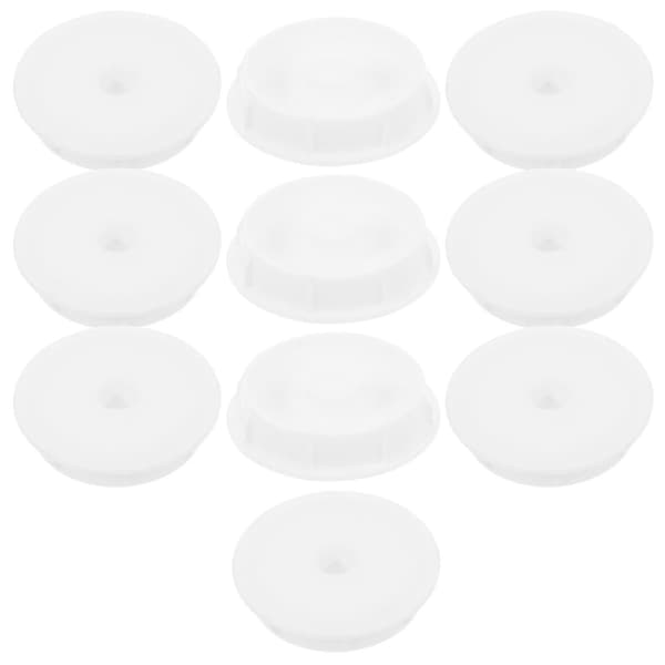 Lommefnullerfjerner Genanvendelig Fnullerfjerner Rund Form 4.00X4.00X0.80CM 10 Stk. White 4.00X4.00X0.80CM