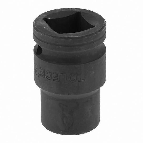 Holdbar 20 mm metrisk topnøgle, 3/4 tomme drev, 12-punkts, sort finish
