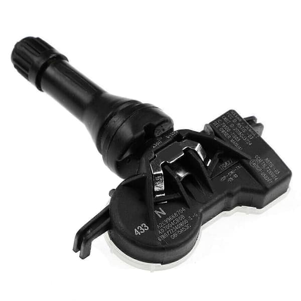 4 STK Universell TPMS Dekktrykksensor for SUV-er og Sedaner Black