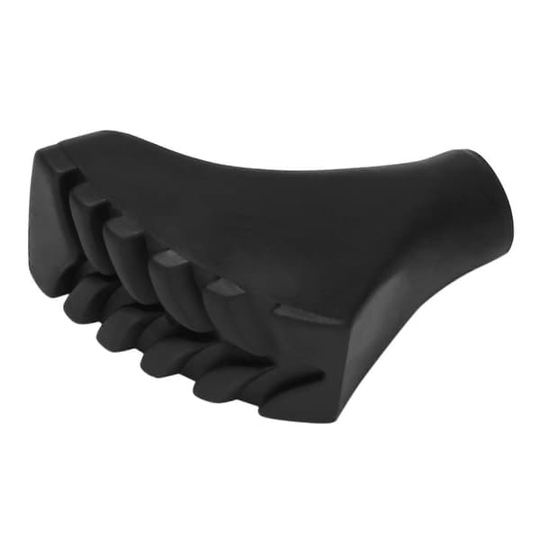 [RM]20-pakning med ekstra holdbare gummierstatningstupper (erstatningsføtter/hetter) for trekkingstaver Black