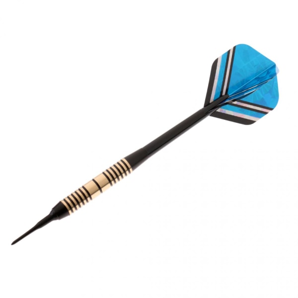 Delar Mässingstunnar Soft Tip Dart Elektroniska Dartpilar Med Blått Dartfodral