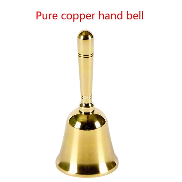 Altarklocka med trippel måne pentakeldesign Mini altarklocka Helig trefas måne altarkopp prydnad för Wicca-ceremoni color