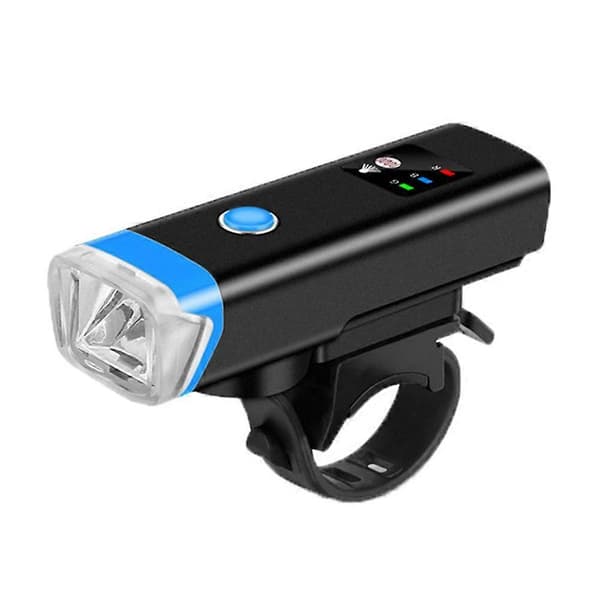 Sykkellys foran, automatisk avslåing, supersterkt, USB-oppladbart sett, LED-sykkellys, vanntett