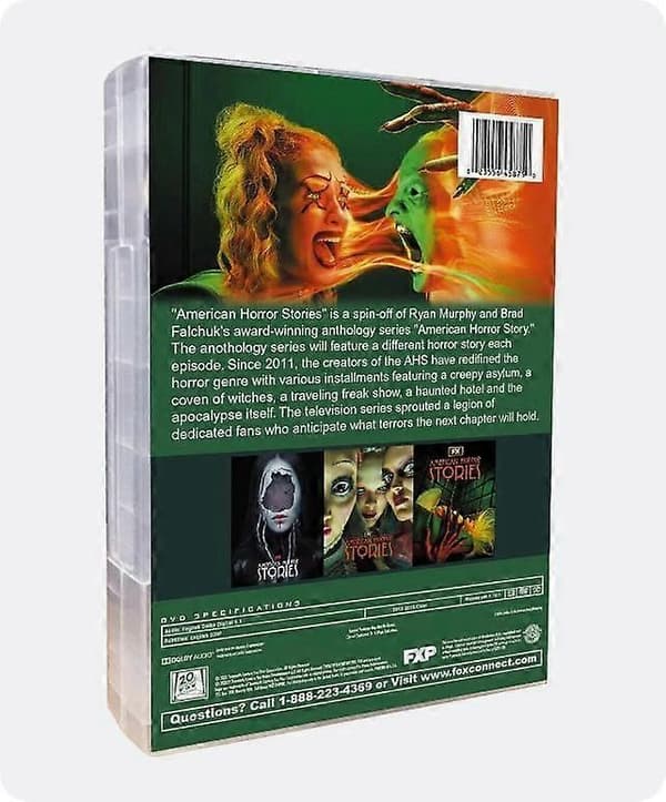 Ny boks sæt American Horror Stories Sæson 1-3 DVD 9-Disc engelsk version