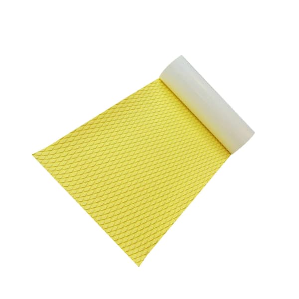 Dragplatta Halkfri Universal EVA-ark för Skimboard Skateboard Longboard Yellow