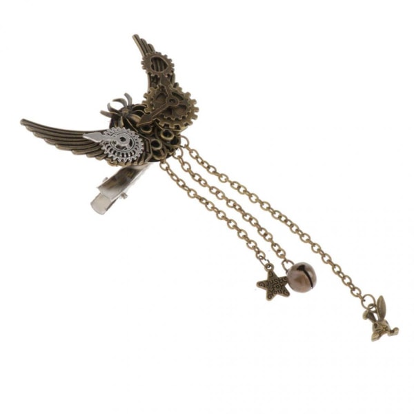 Kugghjul Steampunk Klocka Hårnål