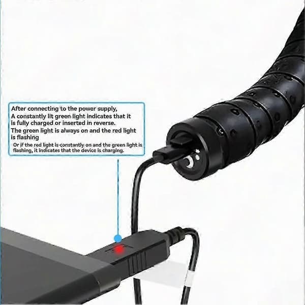 Ladepluggdesign med variabel hastighet for Shimano Di2 landeveissykkel batterilader ladekabel Black