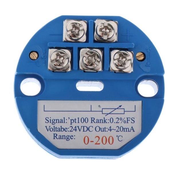 24VDC 4-20MA PT100 SBW 0-200 graders sändarmodul temperatursensor