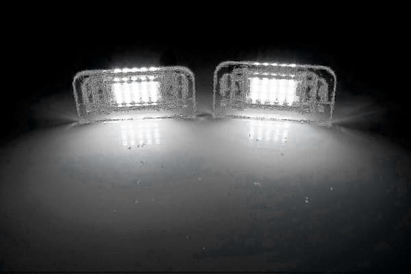 2 stk. bil LED nummerpladelys til Mercedes Benz B-klasse W246 W242 Canbus