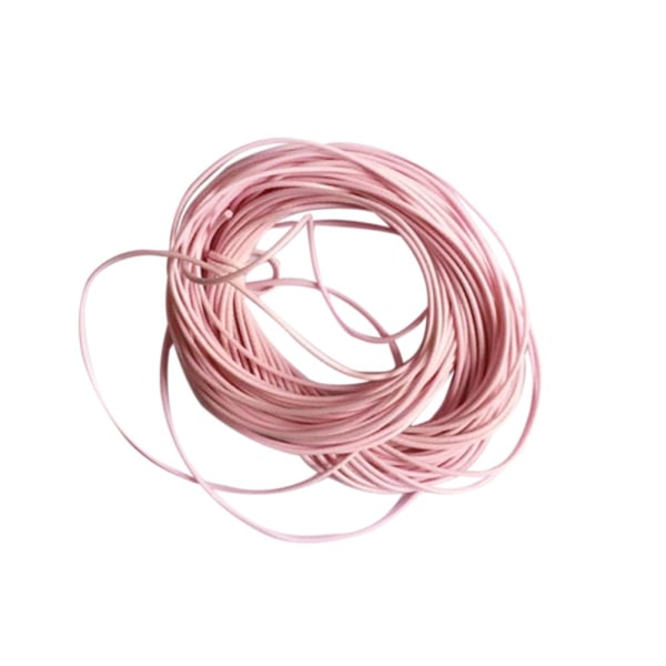 10 m vax nylon rep sladd för gör-det-själv halsband armband gör rosa 1 mm