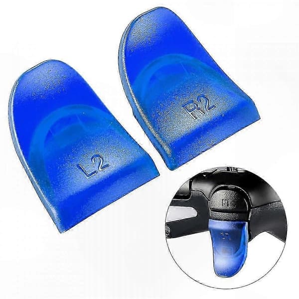 2-pak udvidede udløserknapper til PS4 Gamepad Controller, R2 L2 Dual Extender Kit 25-26s 2