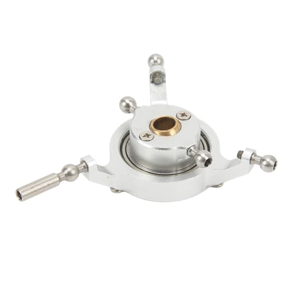Til FW200 Swashplate Sæt Aluminiumlegering Krydsplade til Fly Wing FW200 RC Helikopter Sølv