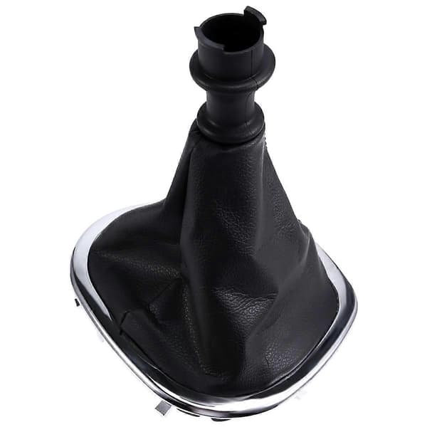 [RM] Gear Shift Boot Cover, Dustproof Boot, PU Leather Gear Shift Knob for Trafic III for Vivaro for Black