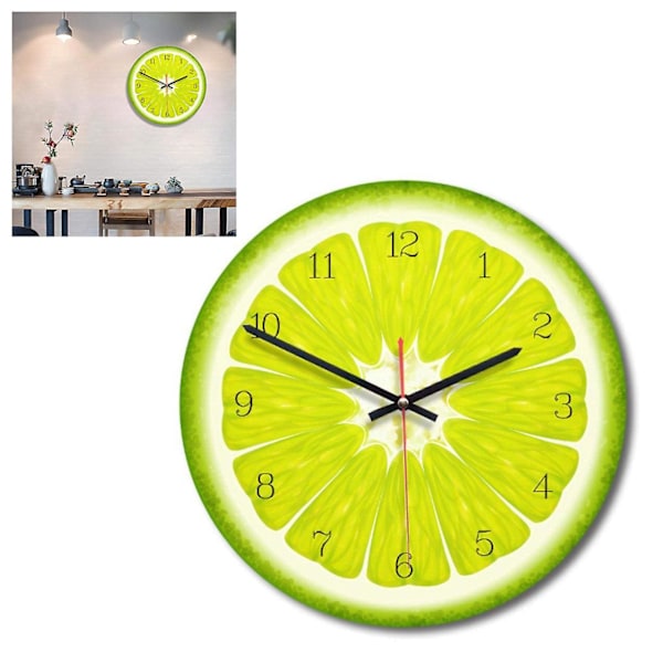 Väggklocka, Tyst, Utan Tickande, 28 cm, Modern Dekoration För Rum