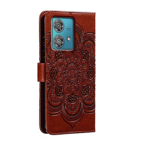 [RM]Skinndeksel til Motorola Edge 40 Neo Brown